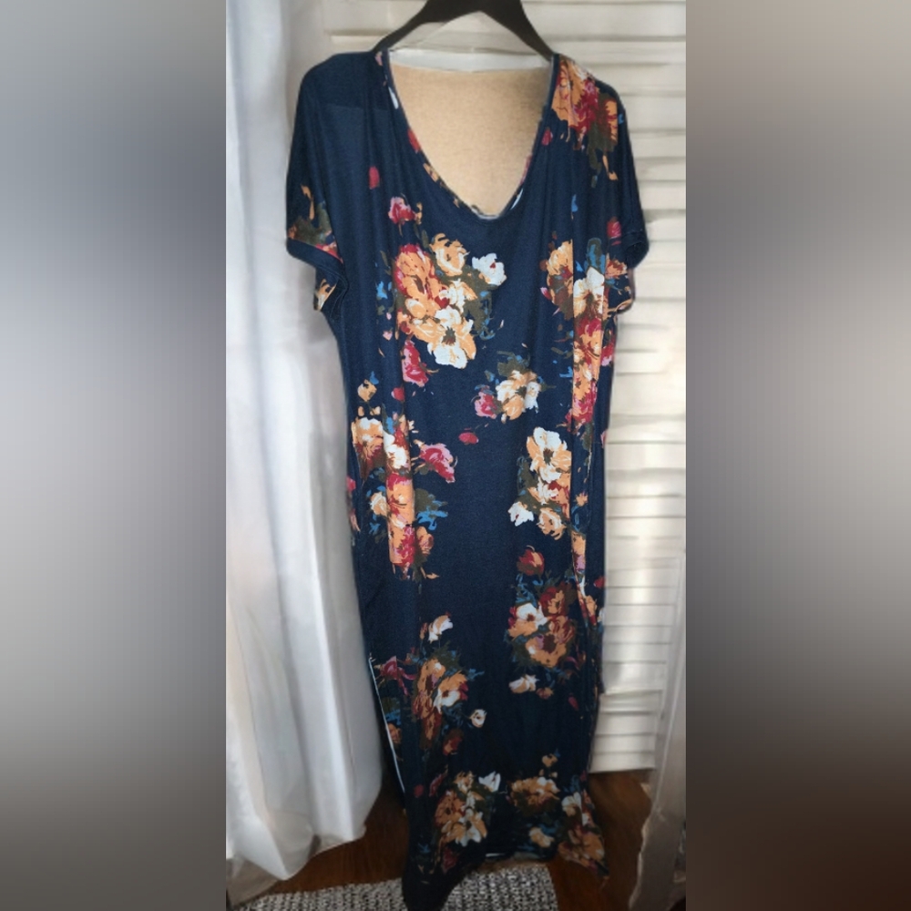 Orange and Red Sheath Midi Dress with Flutter Sleeves